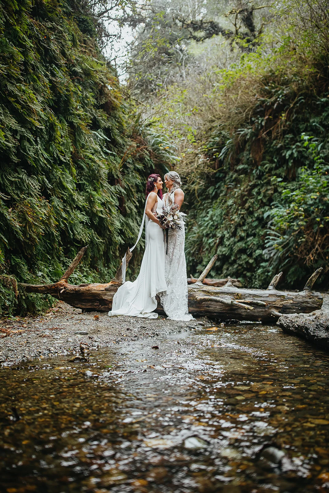 Rad Red Creative Redwoods National Park Elopement