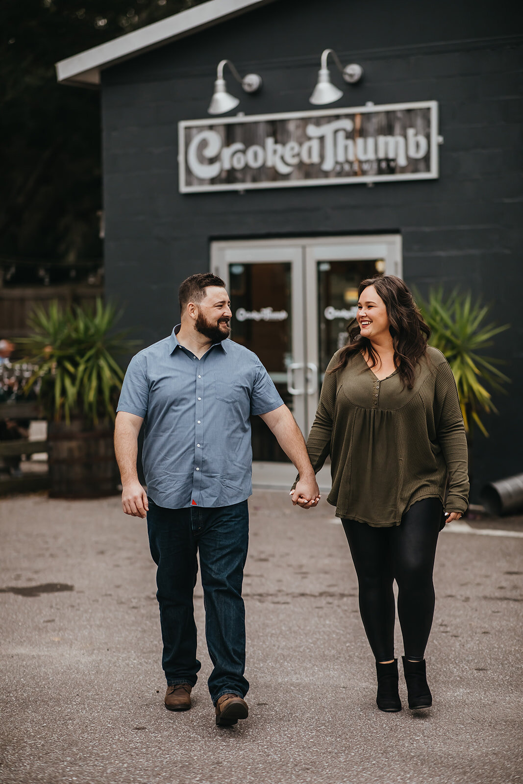 Rad Red Creative Tampa Wedding Photographer Brewery Engagement Session