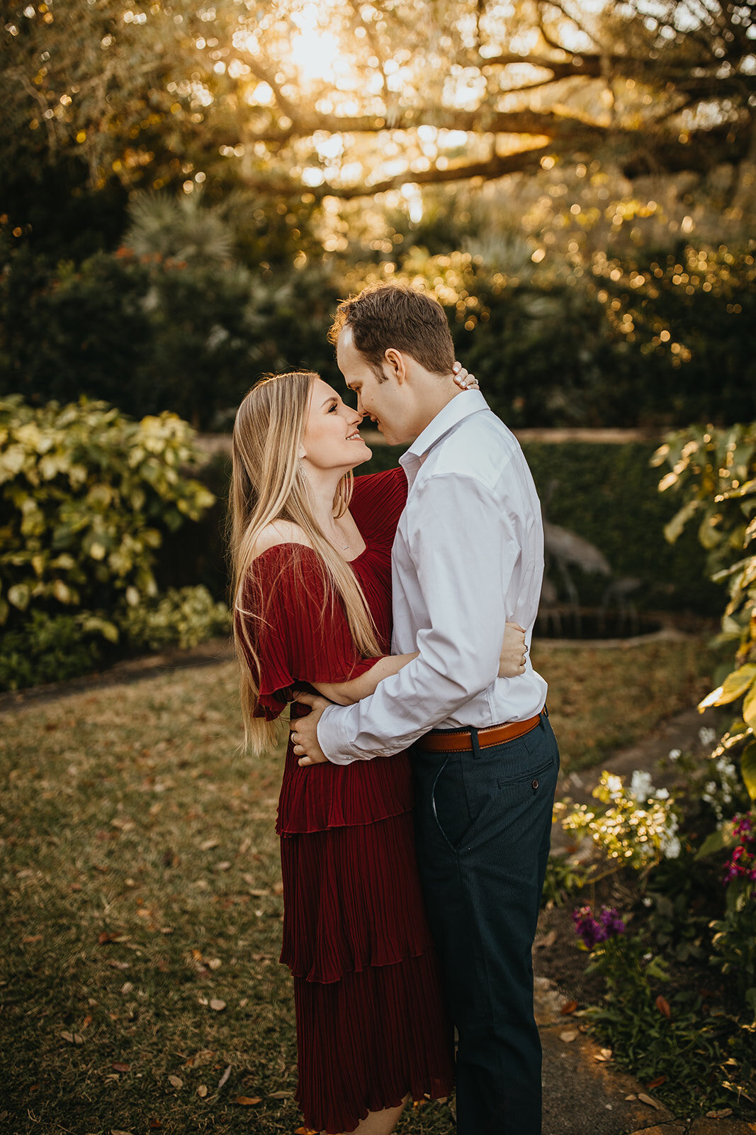 Rad Red Creative Tampa Wedding Photographer Bok Tower Engagement Session
