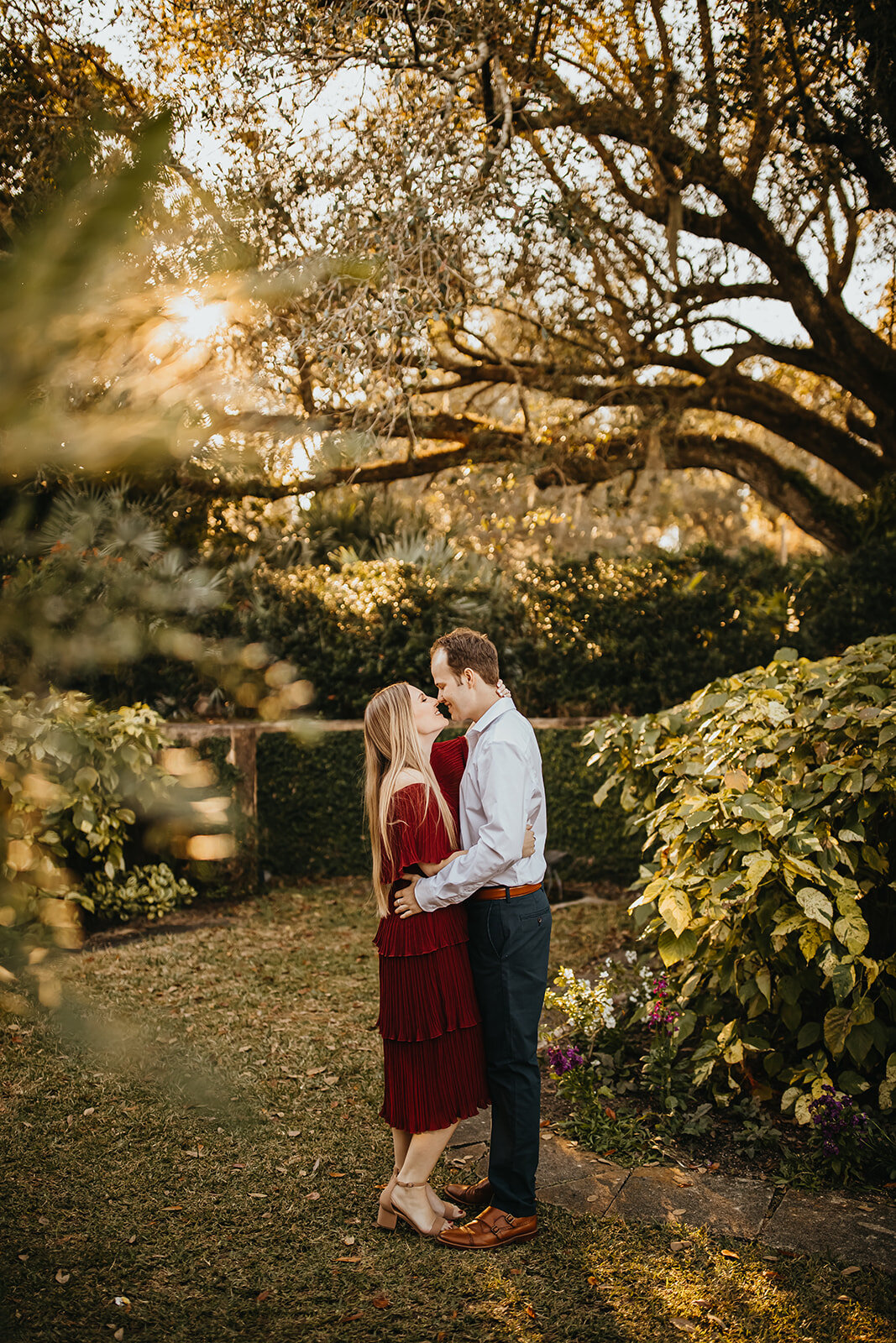 Rad Red Creative Tampa Wedding Photographer Bok Tower Engagement Session