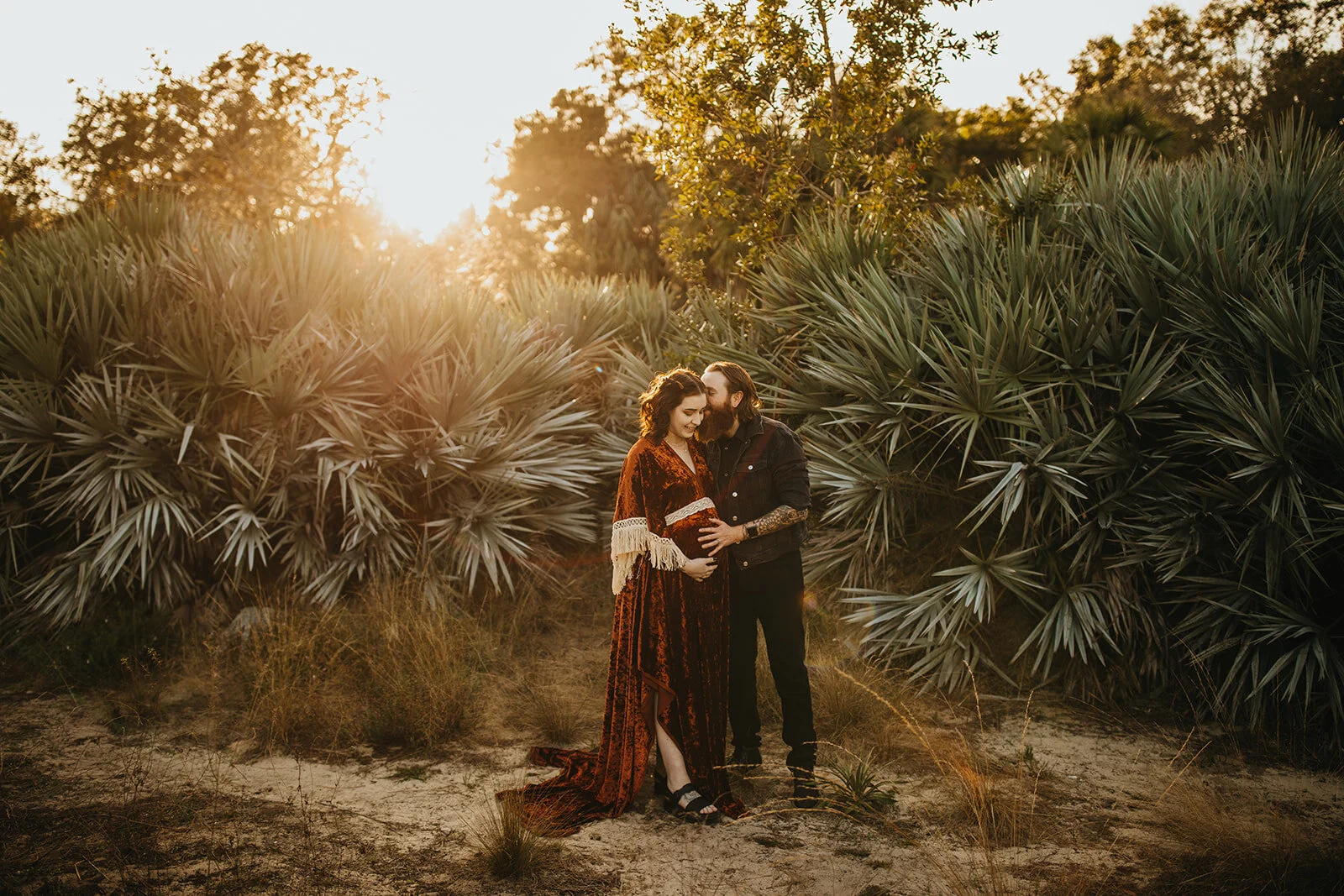 Rad Red Creative Tampa Photographer Bok Tower Maternity Session