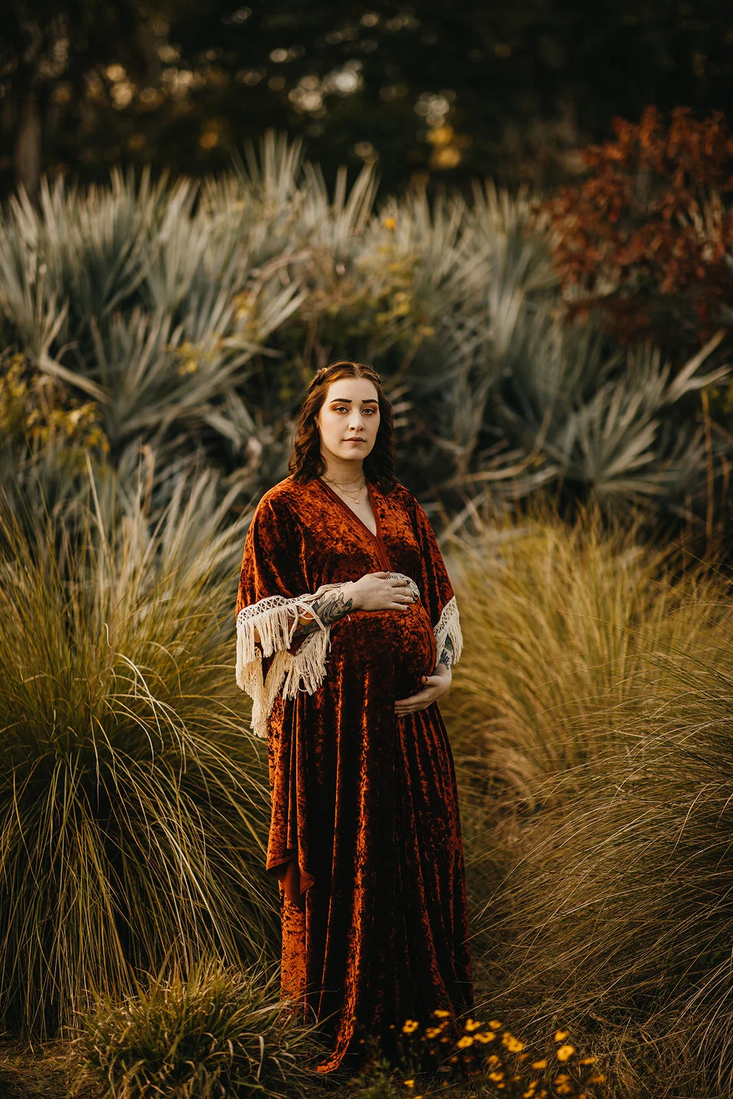 Rad Red Creative Tampa Photographer Bok Tower Maternity Session