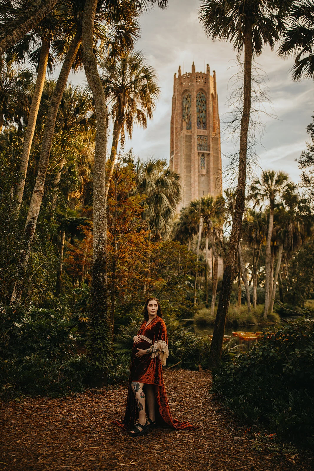 Makayla's Bok Tower Maternity Session