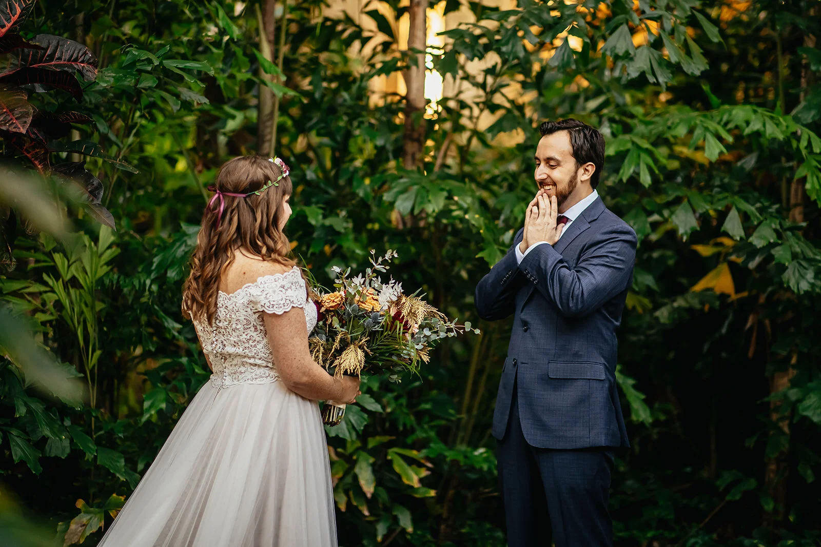 Rad Red Creative Tampa Wedding Photographer Sunken Gardens Wedding