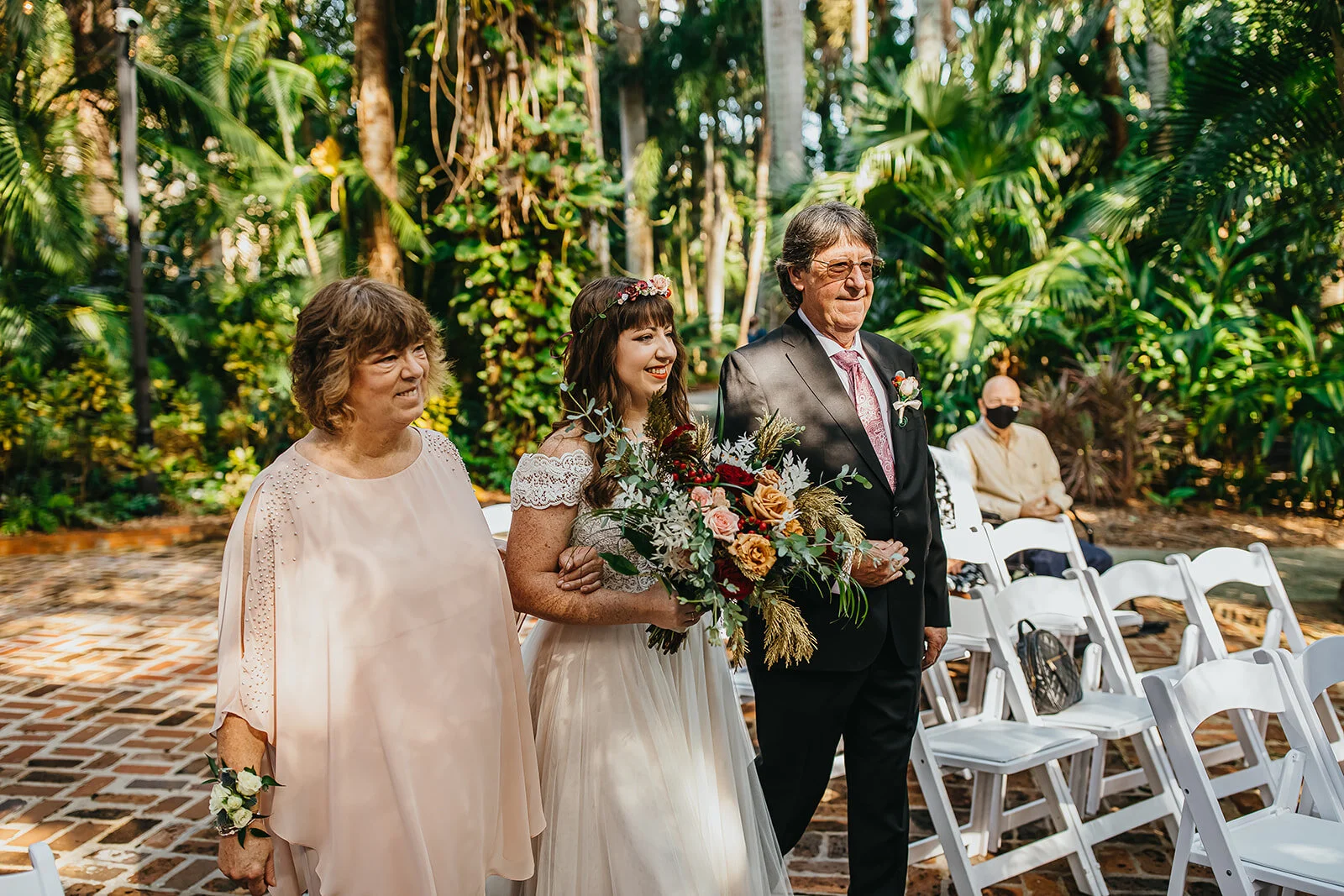 Rad Red Creative Tampa Wedding Photographer Sunken Gardens Wedding