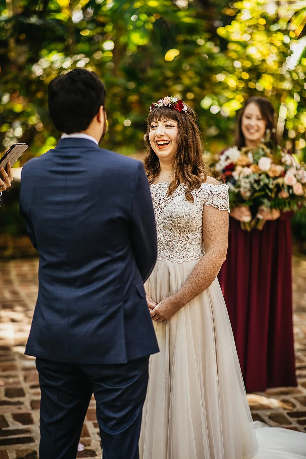 Rad Red Creative Tampa Wedding Photographer Sunken Gardens Wedding