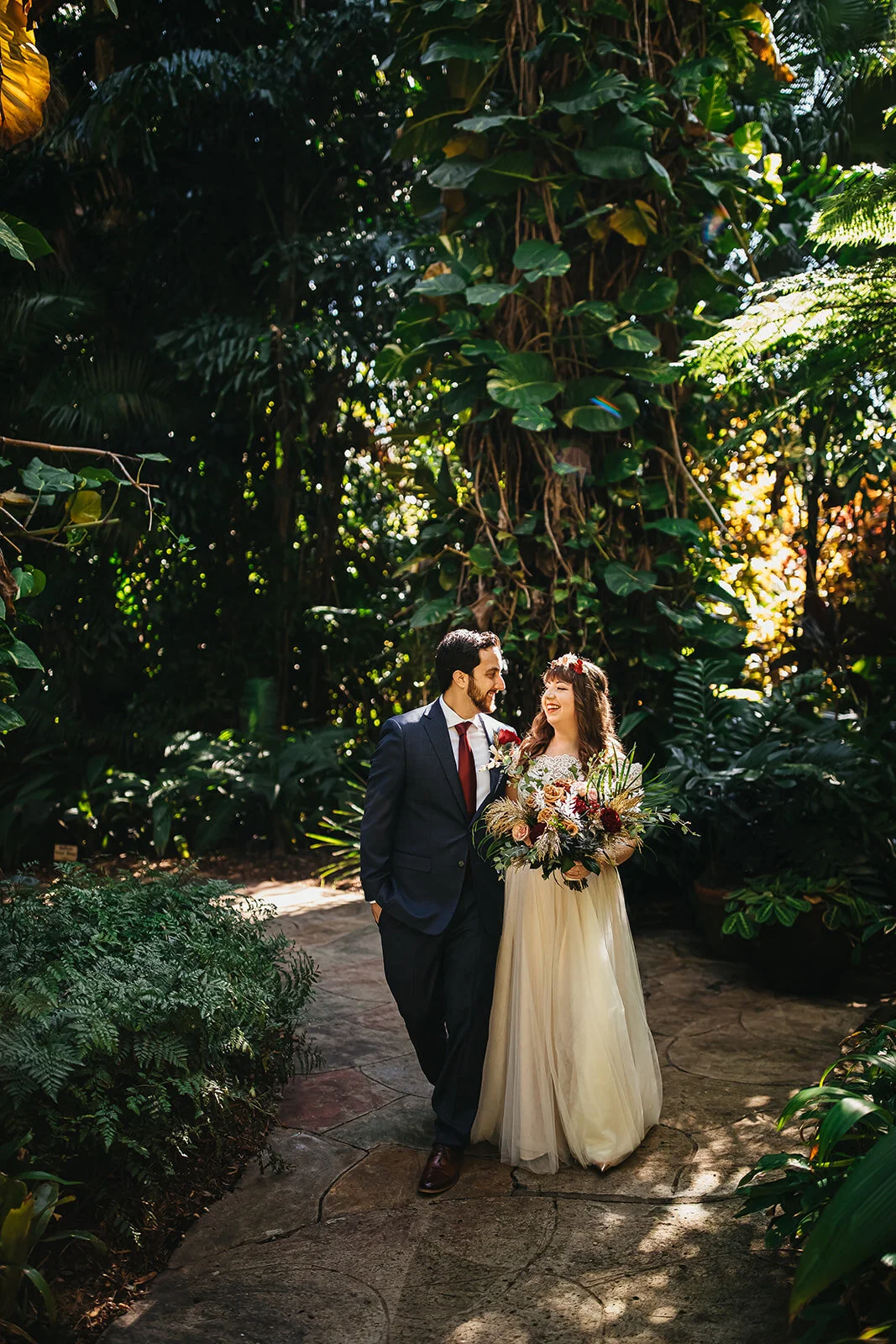 Rad Red Creative Tampa Wedding Photographer Sunken Gardens Wedding