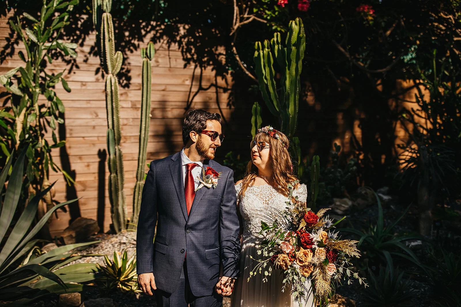 Rad Red Creative Tampa Wedding Photographer Sunken Gardens Wedding