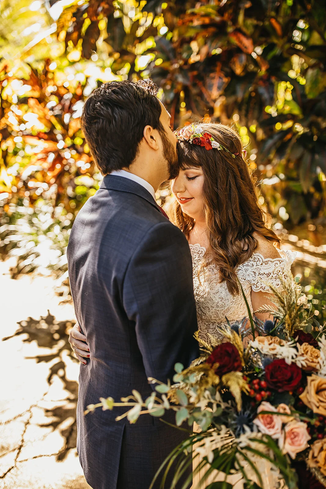 Rad Red Creative Tampa Wedding Photographer Sunken Gardens Wedding