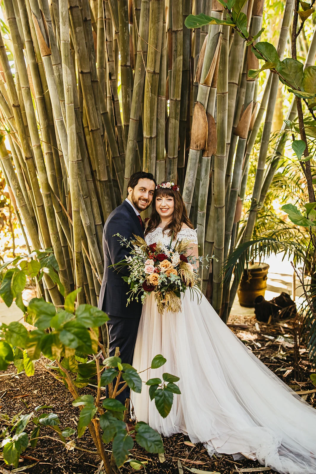 Rad Red Creative Tampa Wedding Photographer Sunken Gardens Wedding