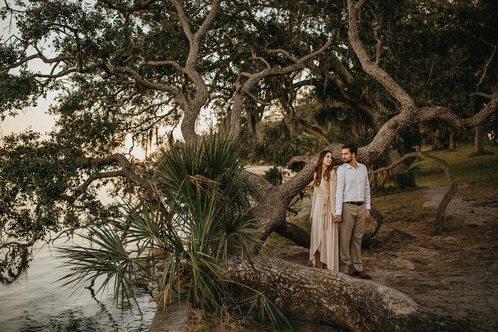 Rad Red Creative Tampa Wedding Photographer Philippe Park Engagement
