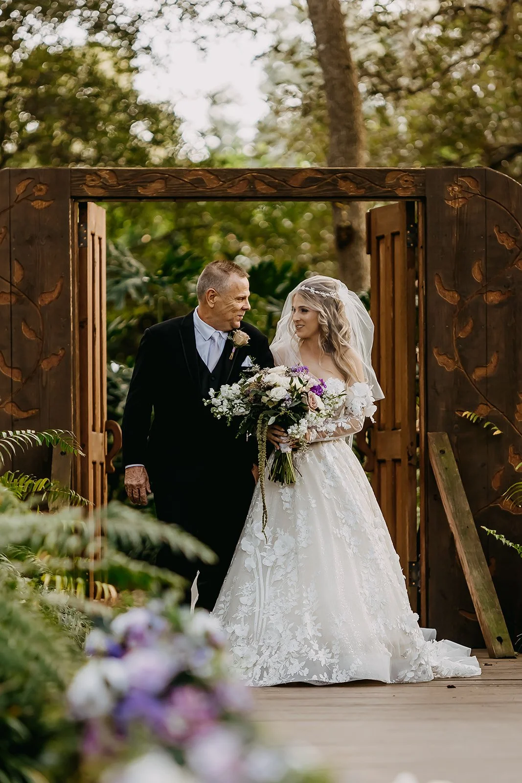 Dreamy Purple + Gold Cross Creek Ranch Wedding - Rad Red Creative Tampa Wedding Photographer