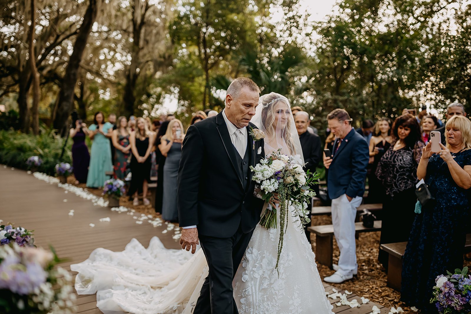 Dreamy Purple + Gold Cross Creek Ranch Wedding - Rad Red Creative Tampa Wedding Photographer