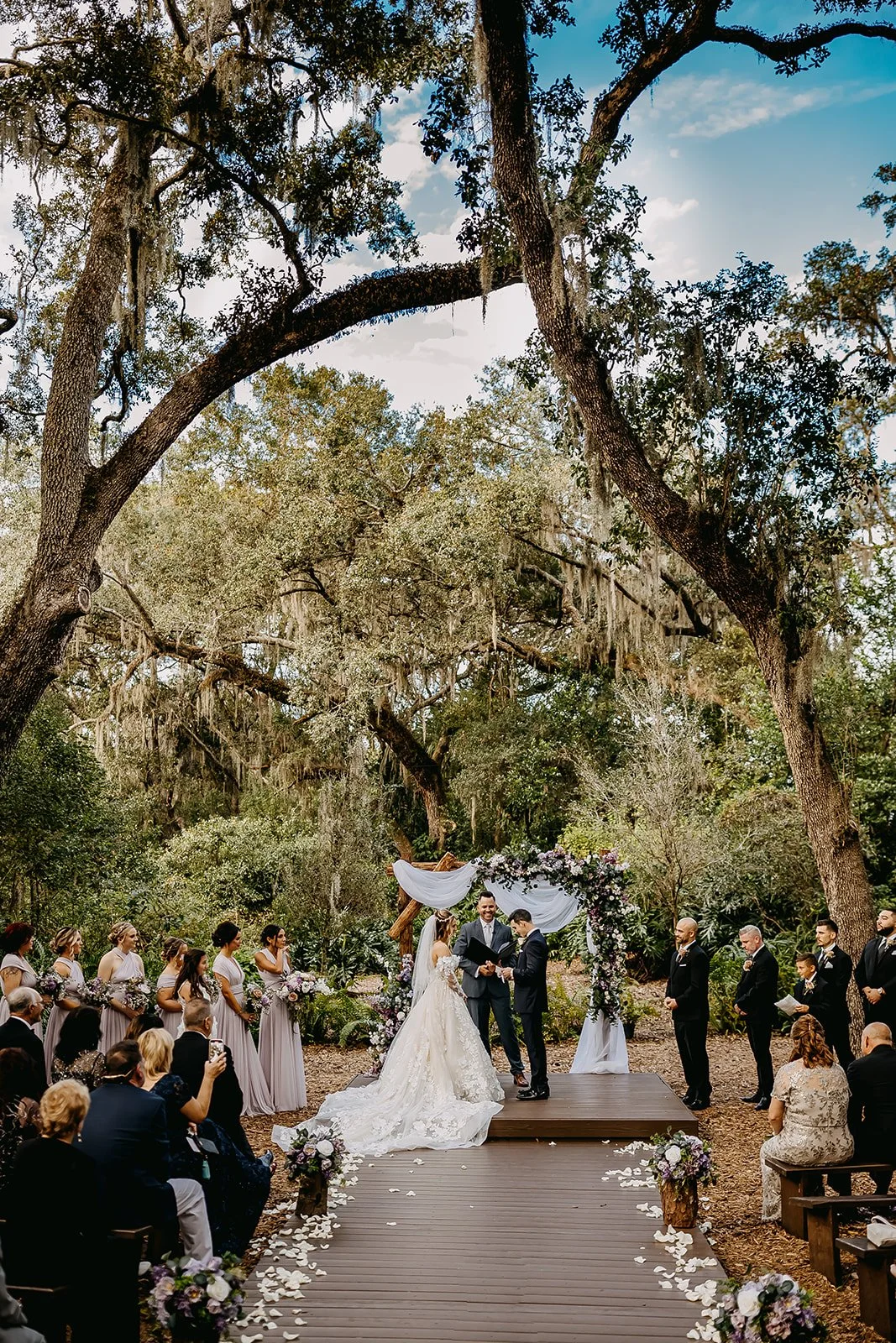 Dreamy Purple + Gold Cross Creek Ranch Wedding - Rad Red Creative Tampa Wedding Photographer