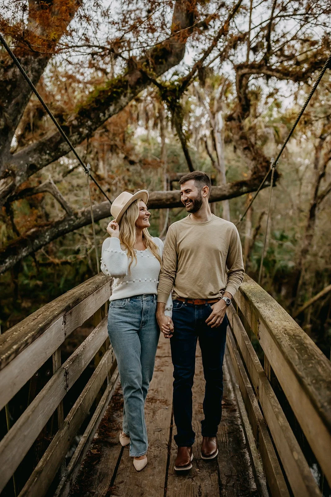 Carolyn + Alec's Hillsborough River State Park Engagement Session