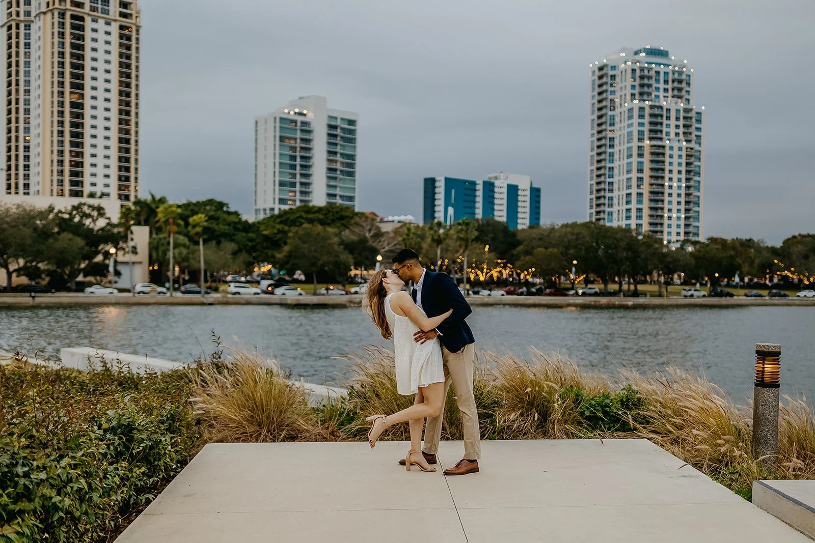 Rad Red Creative Tampa Bay Wedding Photographer Downtown St. Petersburg Engagement Session