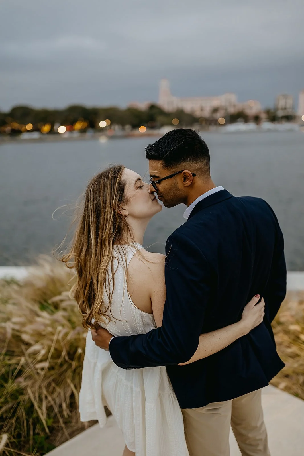 Melanie + Javed's Downtown St. Petersburg Engagement Session