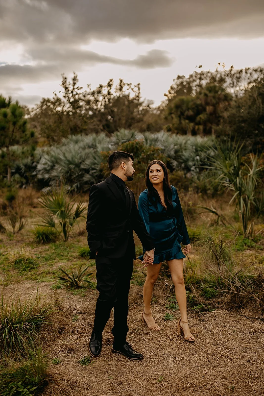 Rad Red Creative Tampa Wedding Photographer Bok Tower Gardens Engagement Session