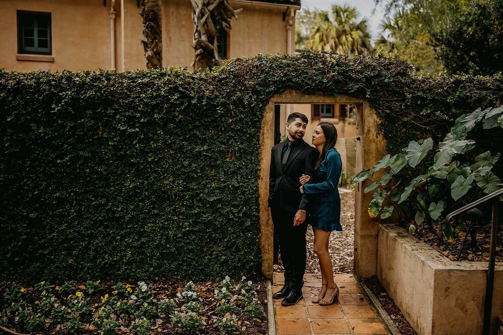 Rad Red Creative Tampa Wedding Photographer Bok Tower Gardens Engagement Session