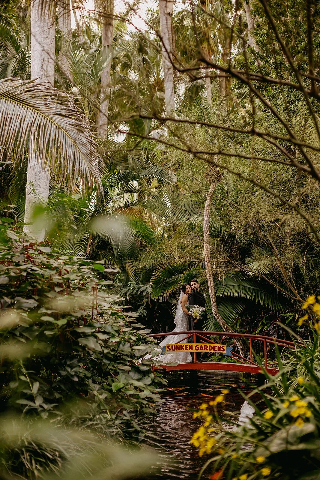 Nicole + Jonathan's Sunken Gardens Wedding