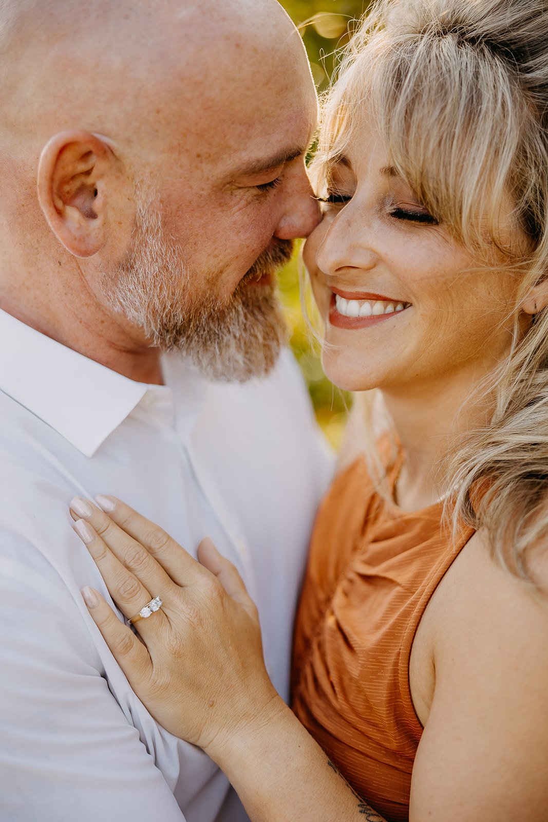 Rose + Ben's Veterans Park Engagement Session