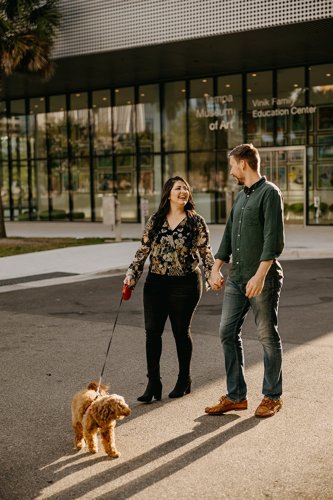 Rad Red Creative Tampa Downtown Riverwalk Engagement Session Photos