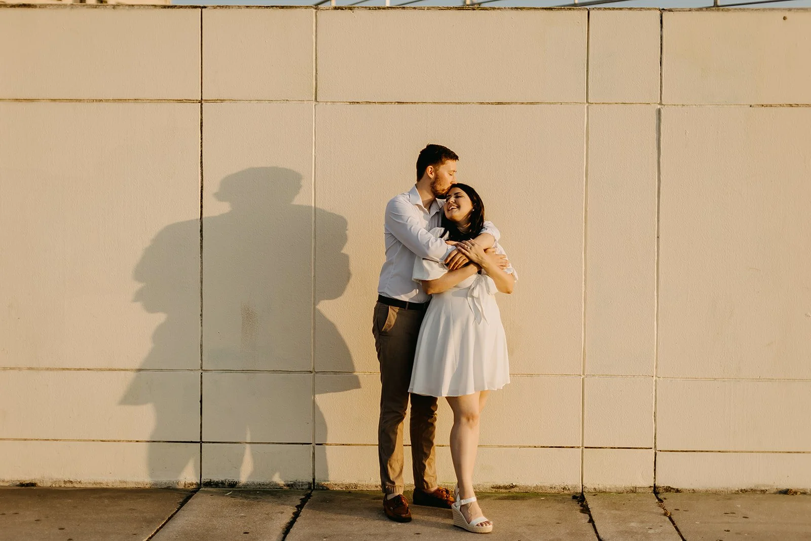Rad Red Creative Tampa Downtown Riverwalk Engagement Session Photos