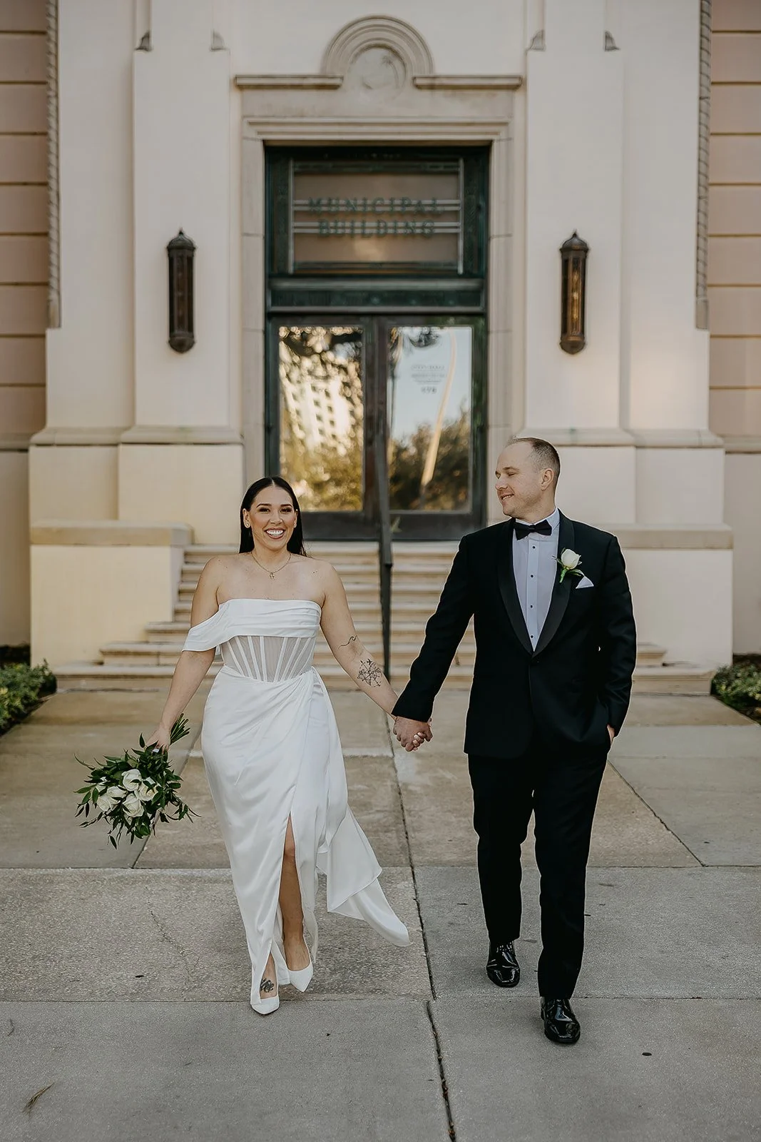 Jamie &amp; Trevor’s Courthouse Wedding