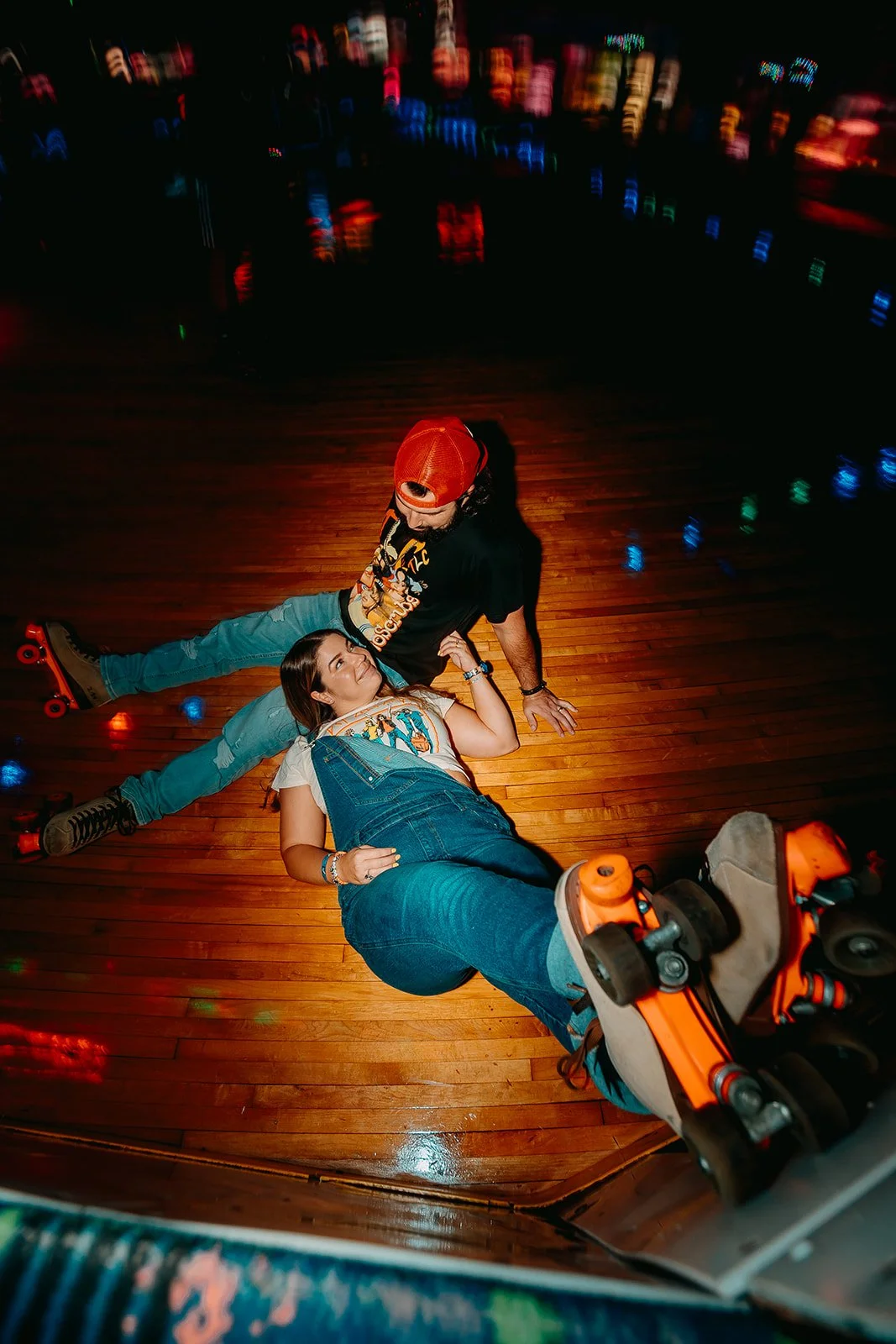 Clarissa &amp; Dean’s 90s Skating Rink Session