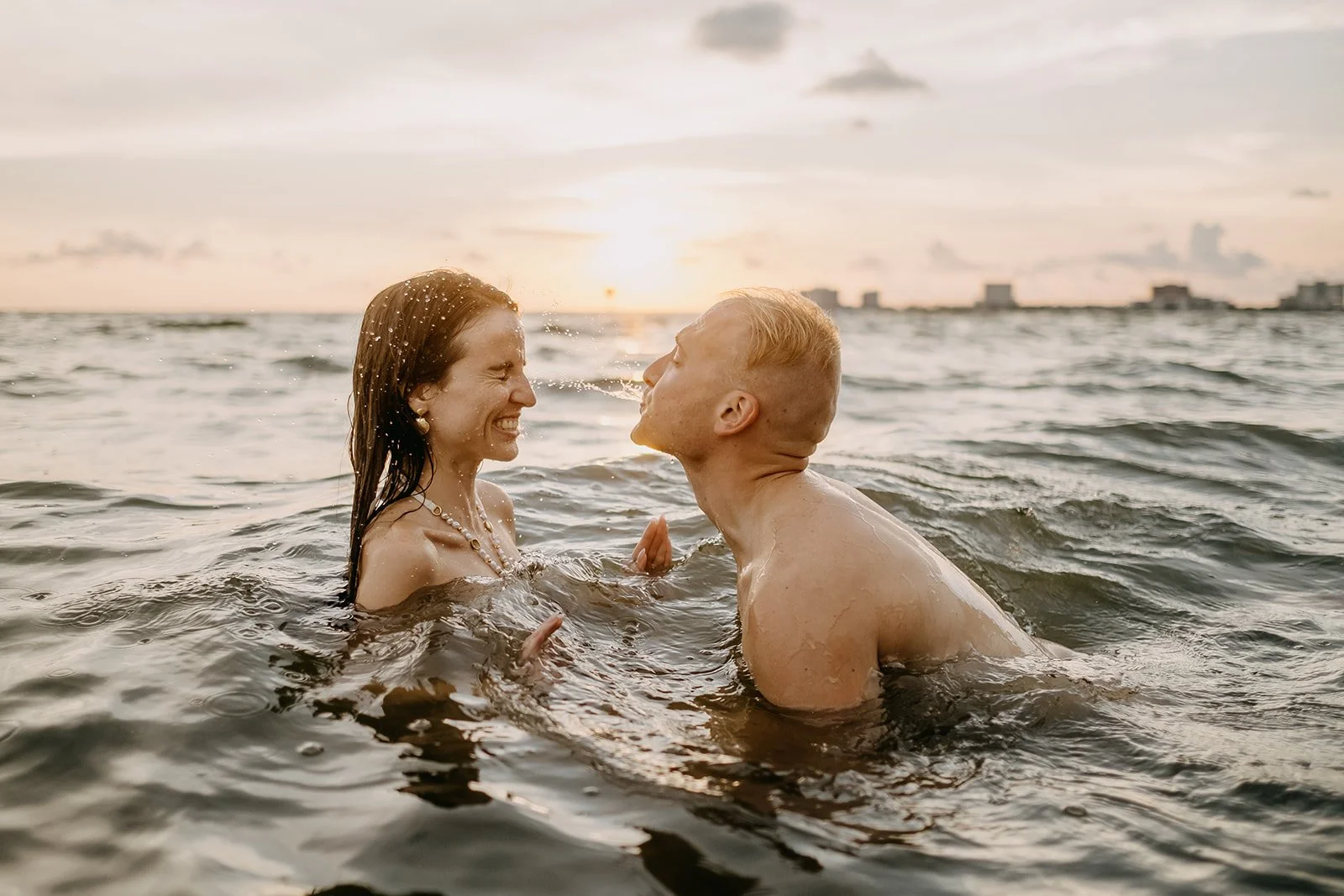 Brooke &amp; Jimmy’s Beach Engagement Session