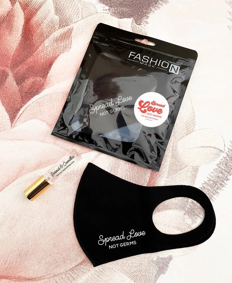 Wedding Guest Favor Mask - Photo from Etsy.com, Shop ModParty