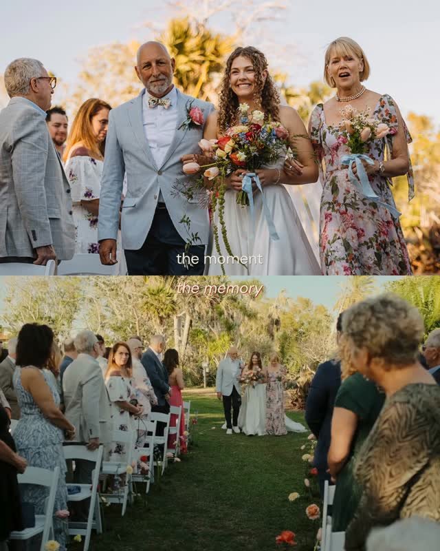 ⁠the moment vs the memory⁠
ceremony edition ⁠
⁠
🫶⁠
⁠
#makeyourweddingrad ⁠
@abby_shap_henry⁠
@connorhenry43du⁠
⁠
vendors_____⁠
@selbygardens⁠
@wattersandcoevents⁠
@armsofpersephonefloral⁠
@djskeelow⁠
@michaels.on.east⁠
@affair_in_the_air⁠
@whitemagn