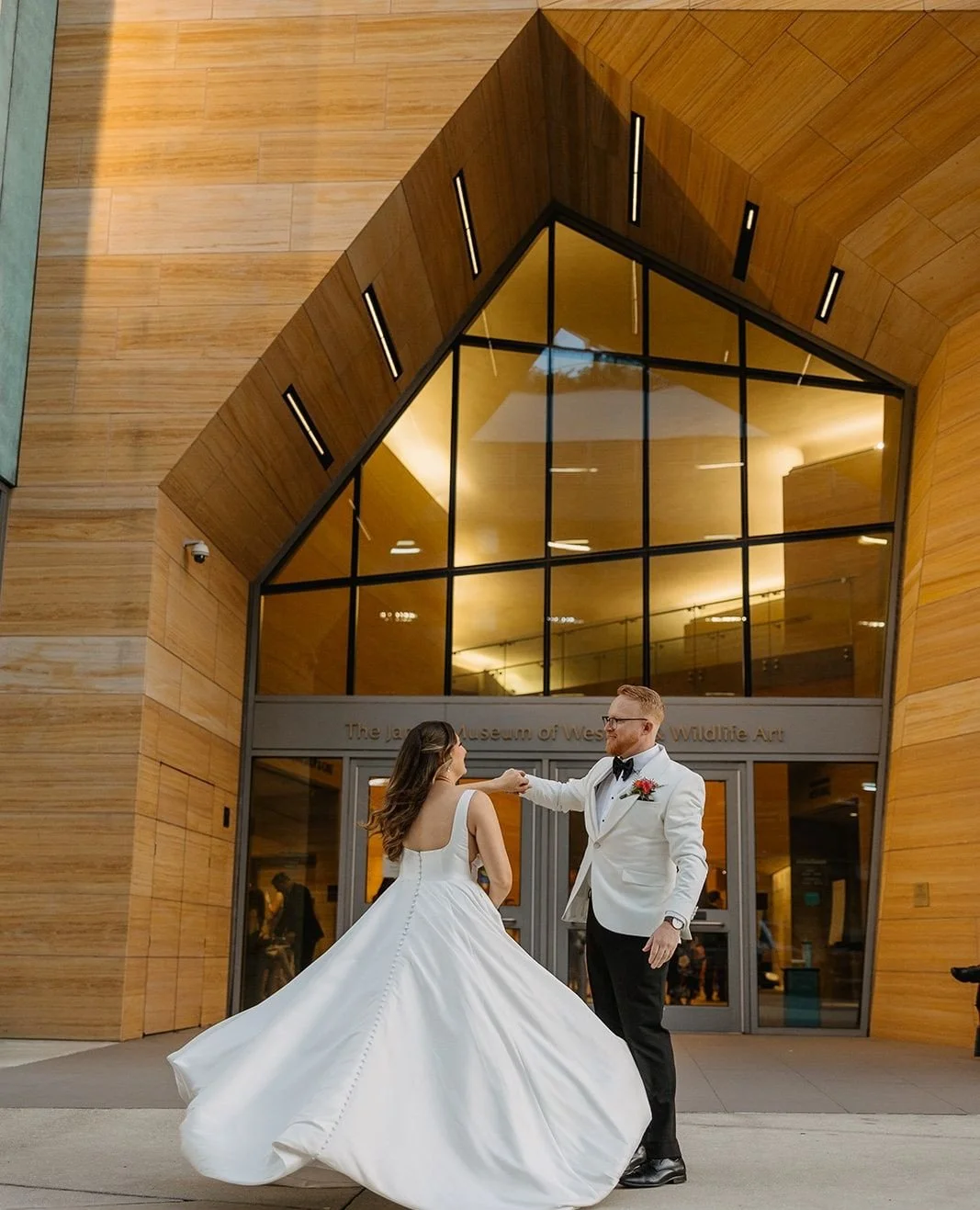From Tampa Bay Beer Week to WEDDING DAY! 🍻⁠
⁠
We're so grateful we got to be a small part of your story. Thanks for having us, Cara &amp; Cole 🫡👏⁠
⁠
⁠
#makeyourweddingrad ⁠
@mrscaraberra⁠
@mr.slawdawg ⁠
⁠
⁠
vendors____⁠
@jamesmuseum⁠
@enchantedflo