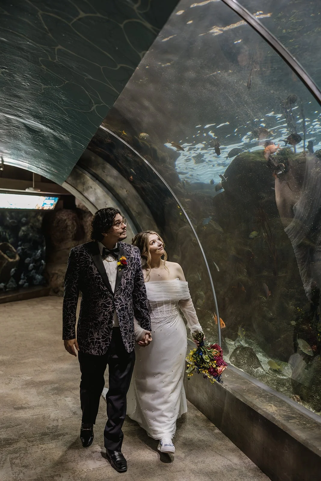 Emily &amp; Robert’s Florida Aquarium Wedding