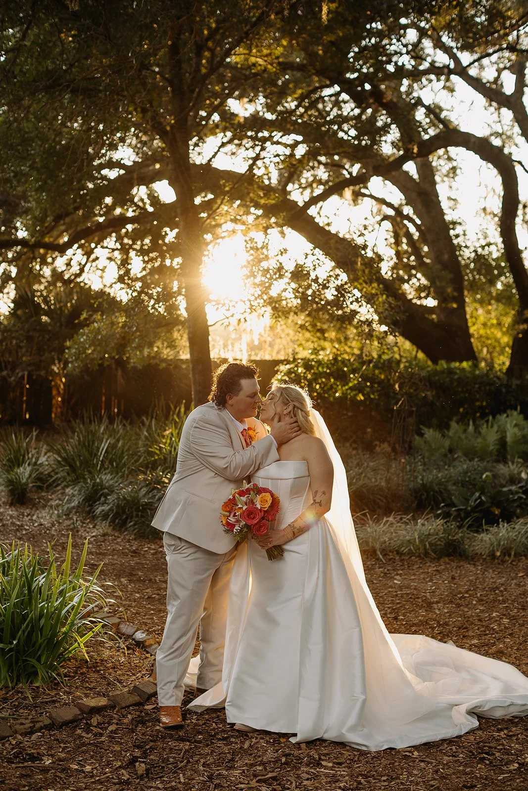 Abbey &amp; Tony’s Hot Pink &amp; Disco Balls Wedding