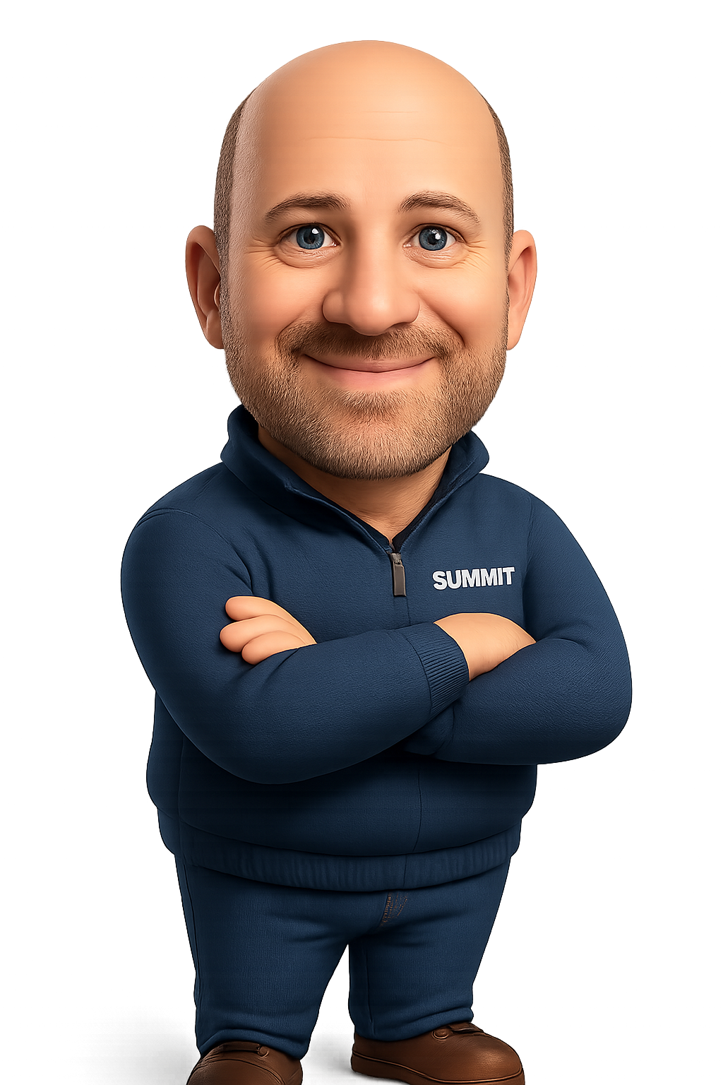 Scott Roudebush in Summit sweater