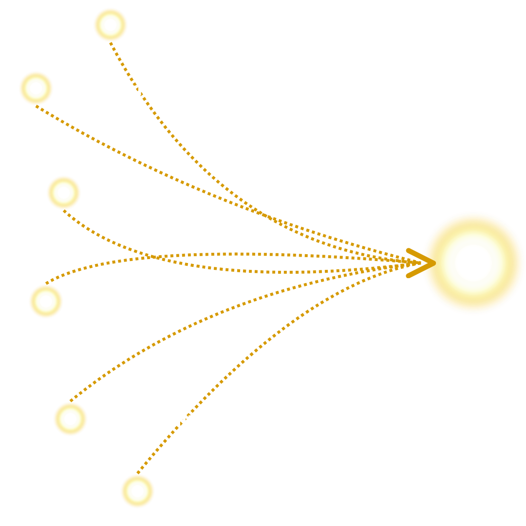 Diagram showing separate advisory lanes, including bookkeeping, CFO advisory, operations, strategy, tax planning, and leadership, connecting into one coordinated support model.