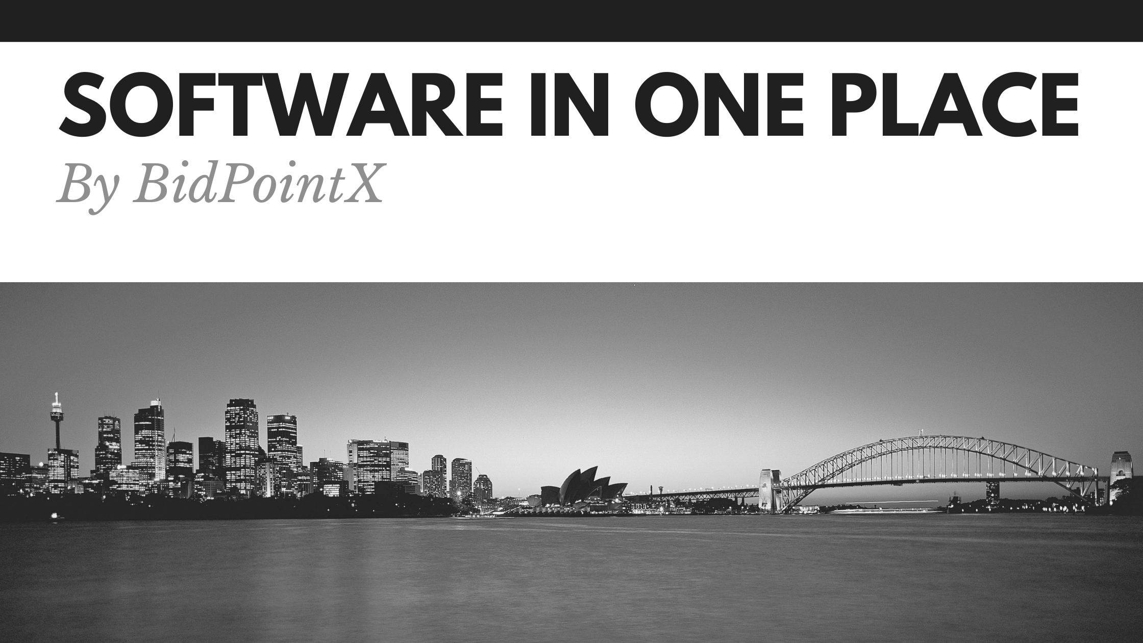 Burn Your Duct-Taped Software Stack: The BidPointX Ecosystem Is Here