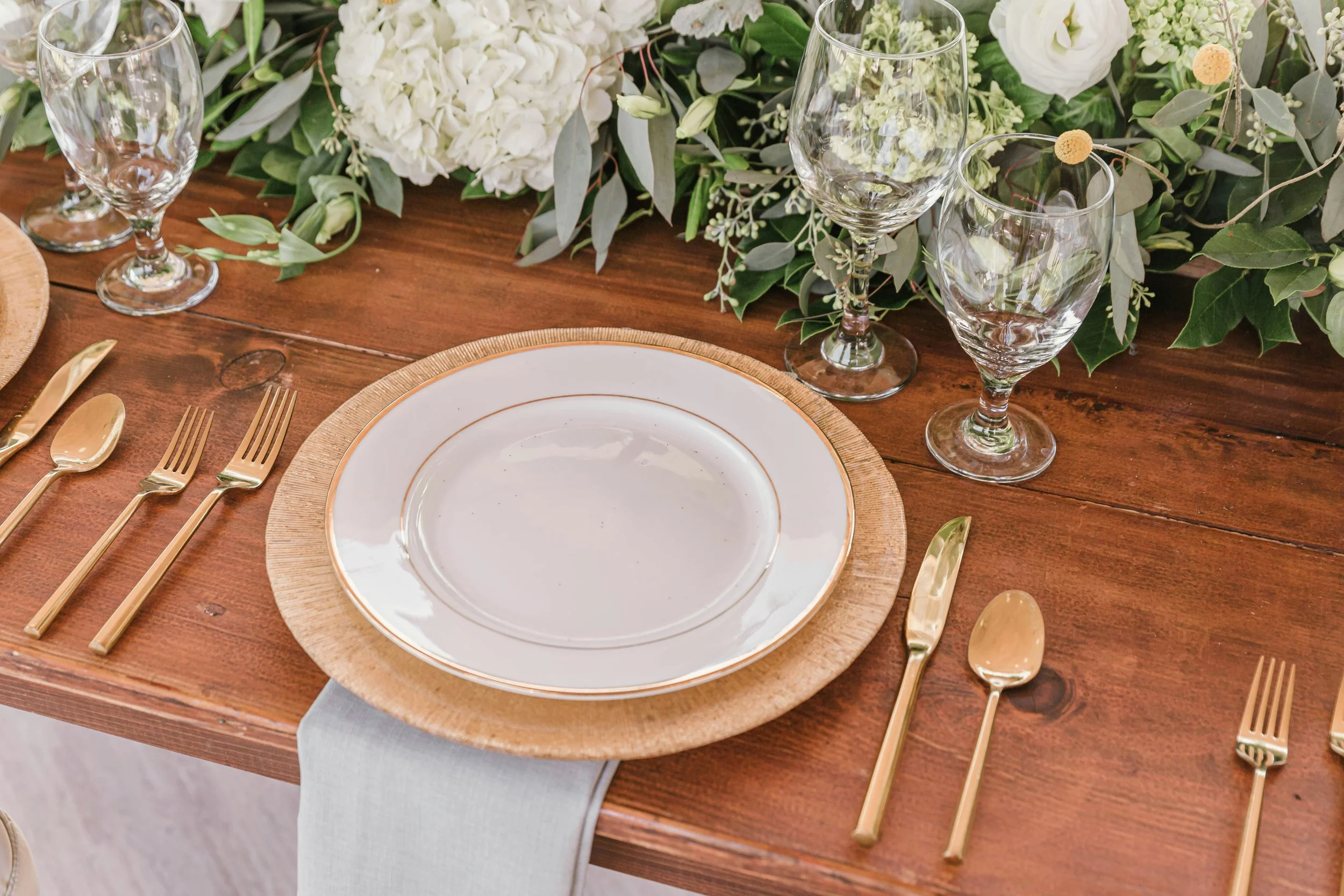 plate and cutlery