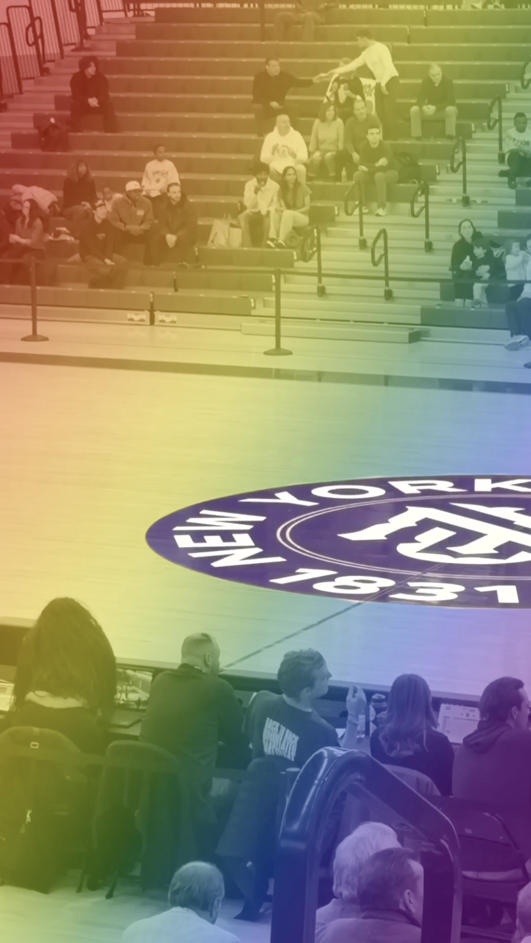 NYU Basketball Pride Night