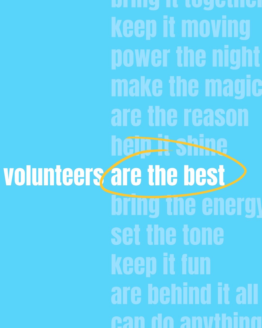 We need YOU to help bring the night together.💪

If you&rsquo;re interested in joining the team and working behind the scenes, we&rsquo;d love to have you.

Comment below or send us a message to learn more. 💬