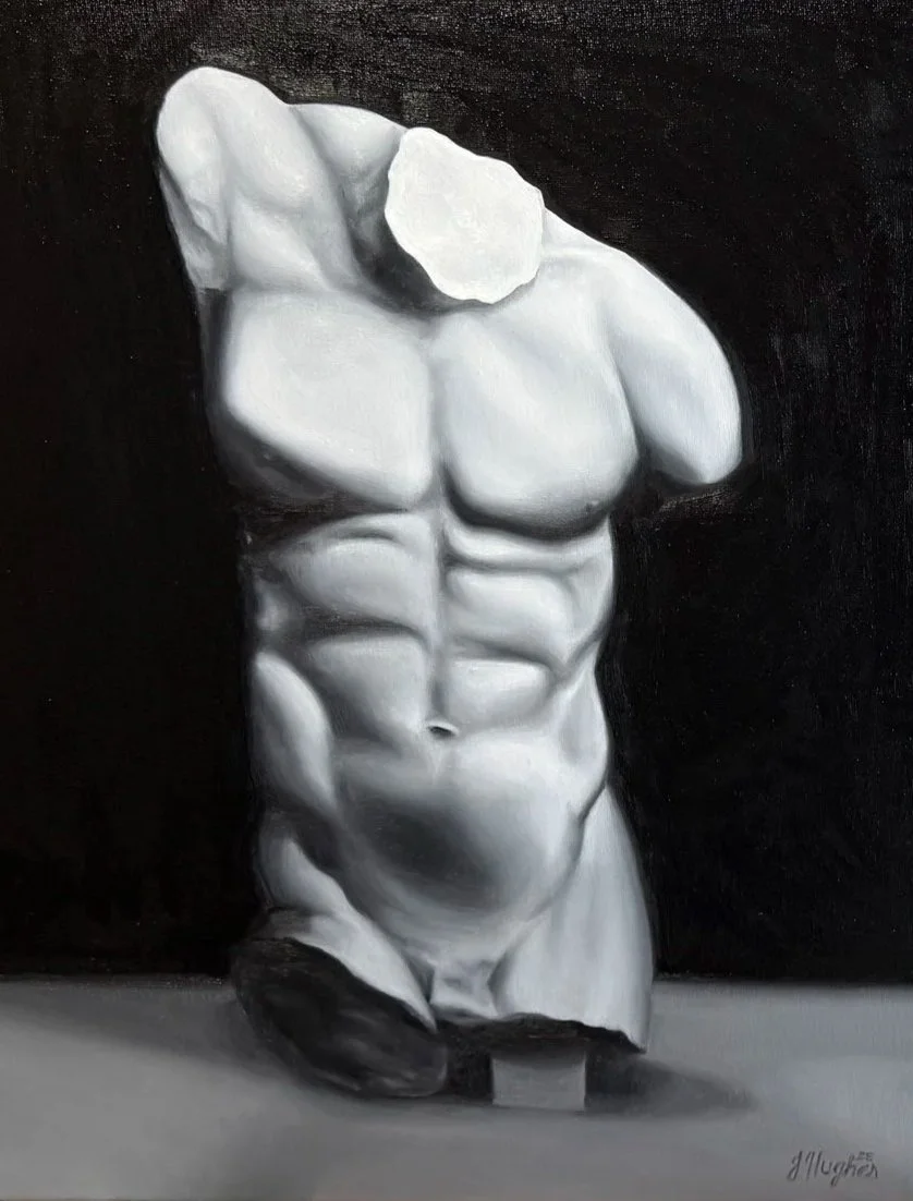 "El enamorado" 40x50cm oil on canvas