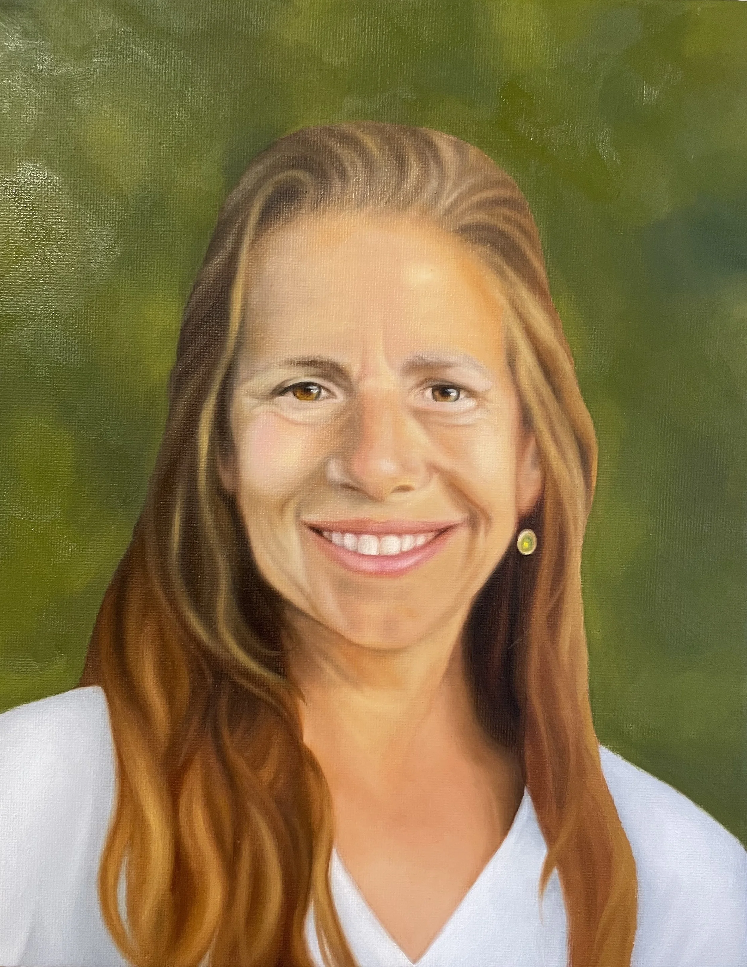 "Ellie" 24x30cm oil on canvas