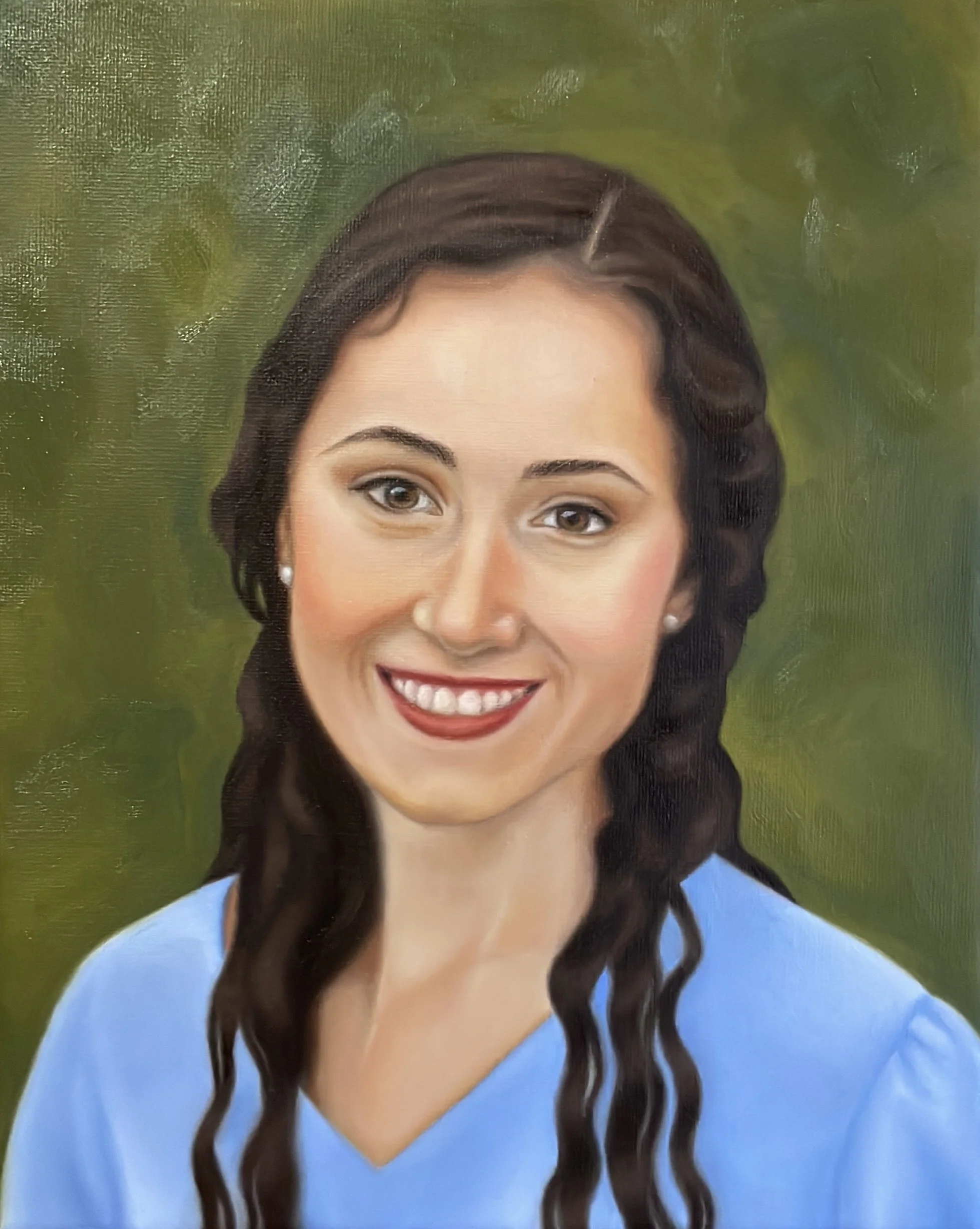 "Julia" 24x30cm oil on canvas