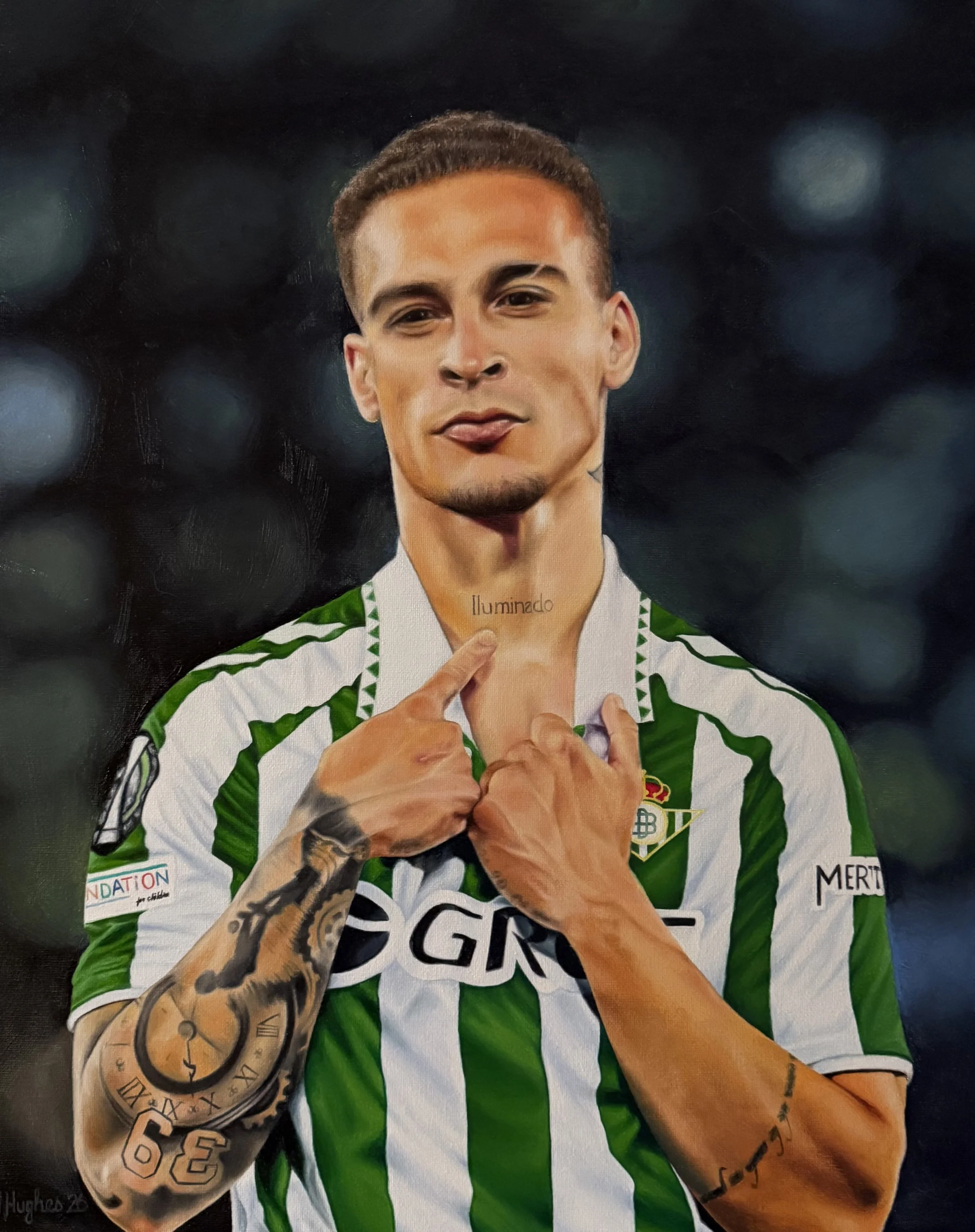 "Antony" 40x50 cm oil on canvas