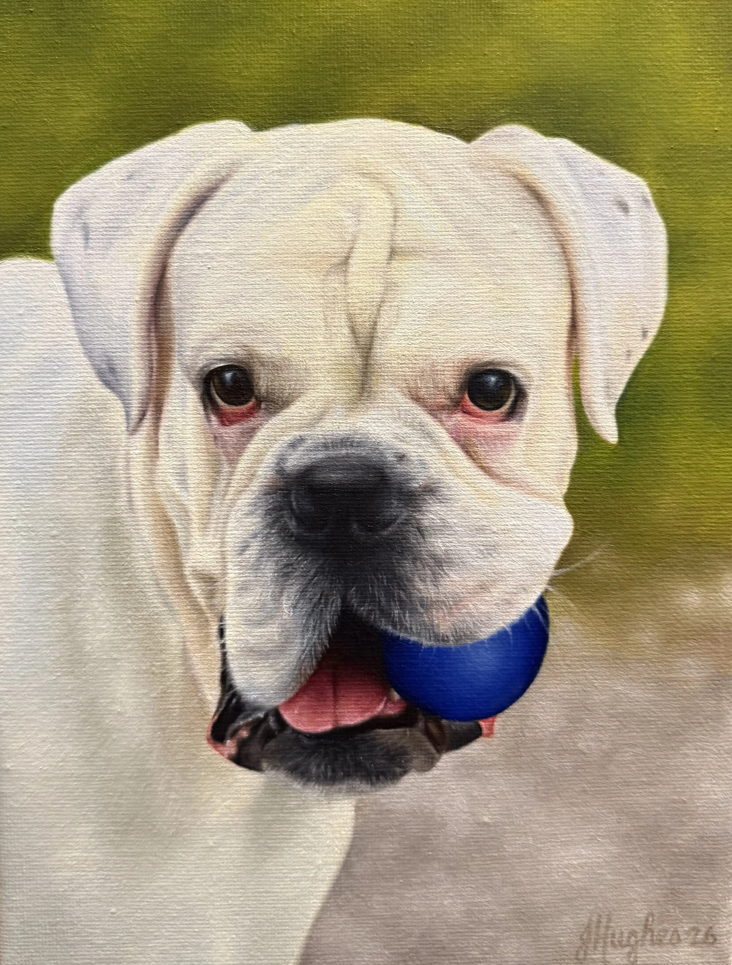 "Boozy" 18x24cm oil on canvas