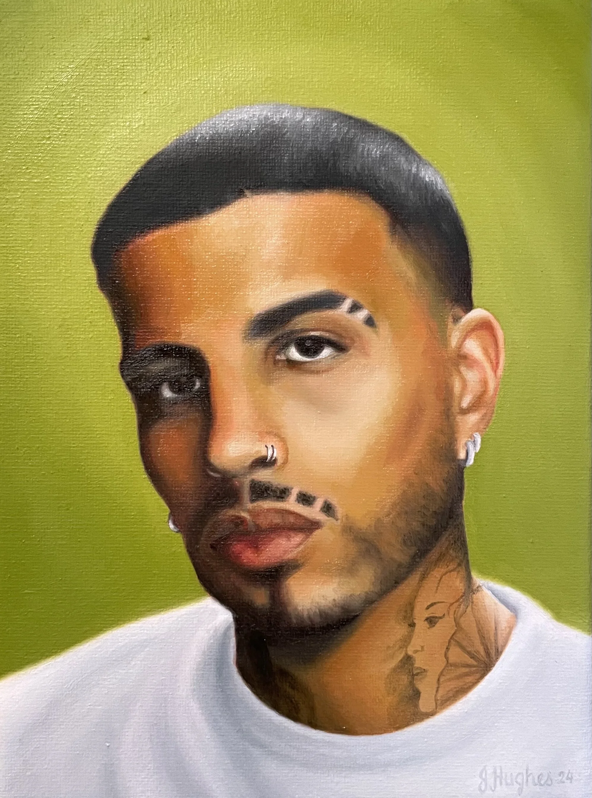 "Rauw" 18x24cm oil on canvas