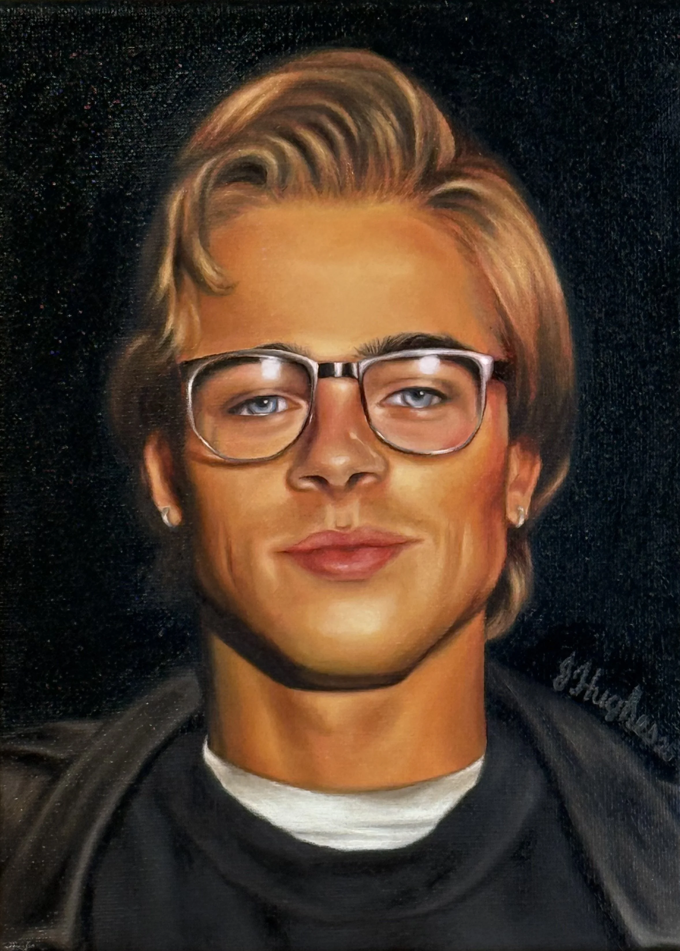"Brad" 18x24cm oil on canvas
