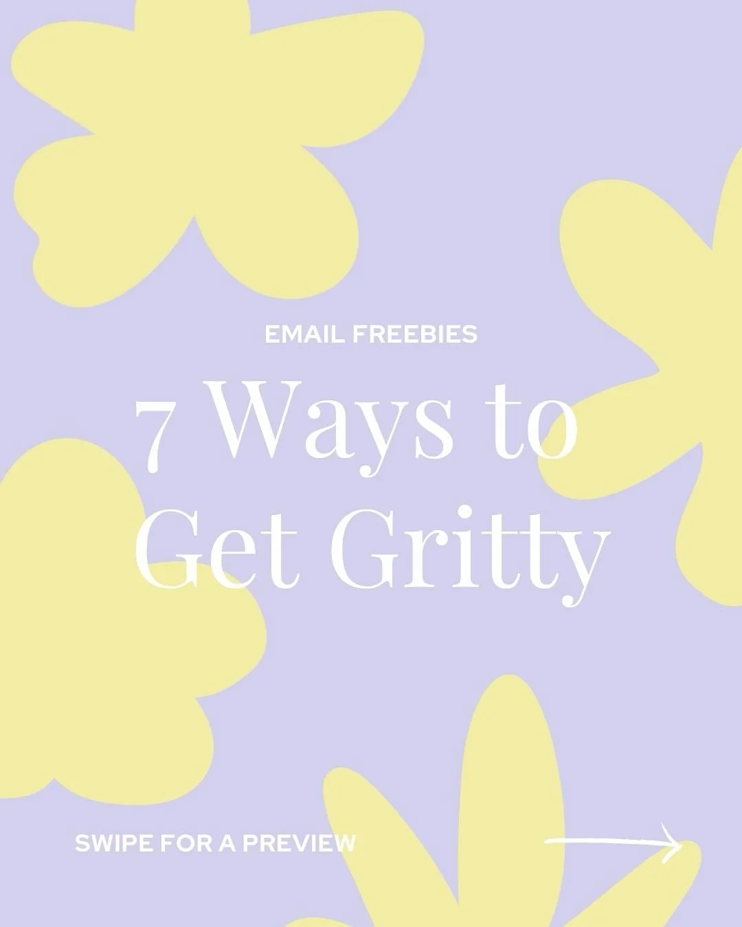 When we were newer therapists, we thought grit meant pushing harder, expecting to know every modality, and having it all together.

Spoiler: it doesn&rsquo;t.

7 Ways to Get Gritty is a free guide we made just for you &mdash; to help you stop chasing