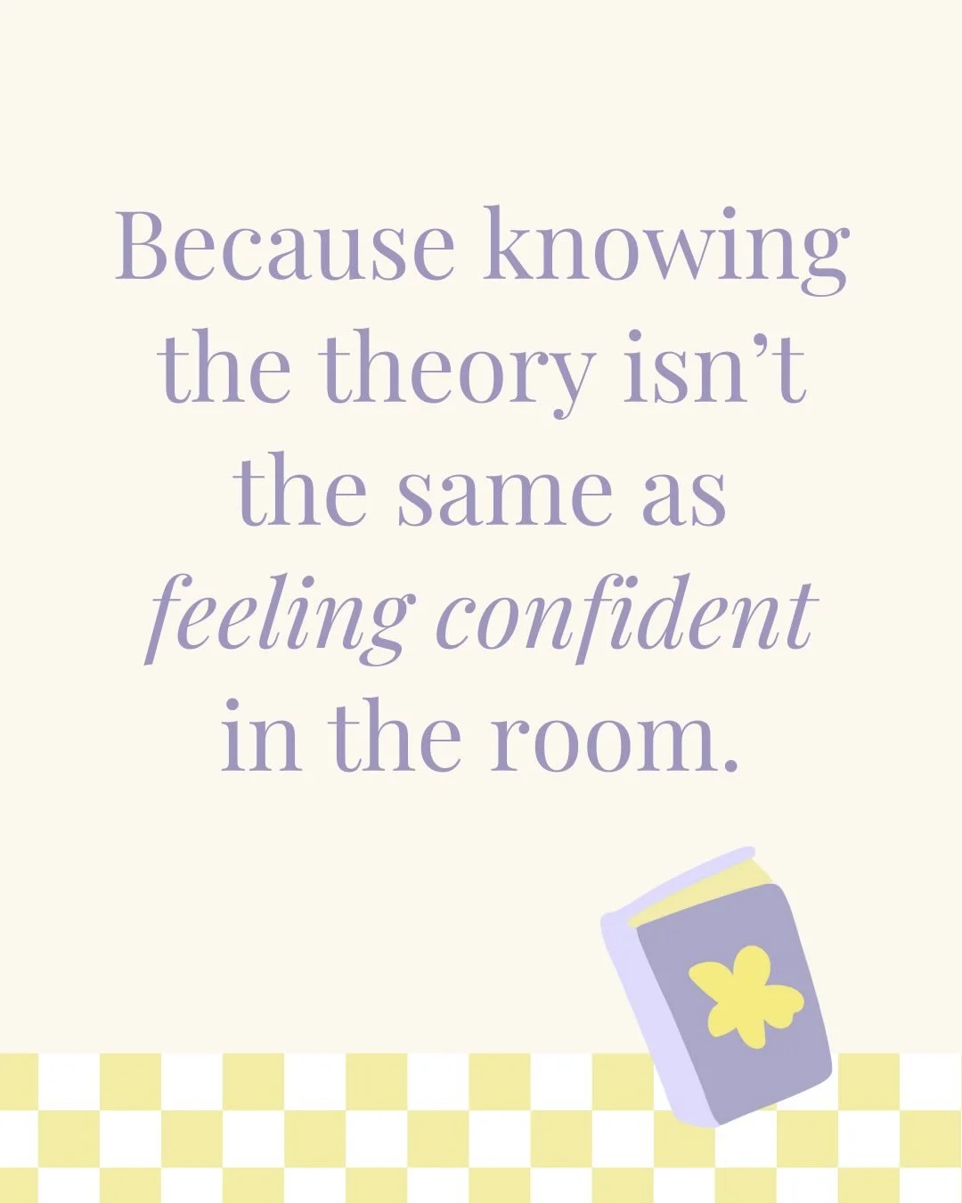 Most of us weren&rsquo;t trained for the moment when:  ✨a client goes quiet  ✨a kid escalates  ✨a parent looks at you like &ldquo;now what?&rdquo;
✨you get reported to the board 😰

You can understand the theory and still feel unsure in real time. Co